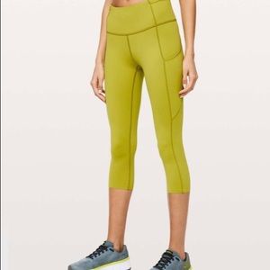 NWT Lululemon Fast and Free Crop 19” Nulux